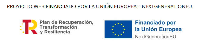Proyecto web financiado por la Unión Europea - NextGenerationEU